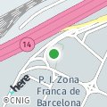 OpenStreetMap - c/62, núm.18, Zona Franca, 08040 Barcelona.